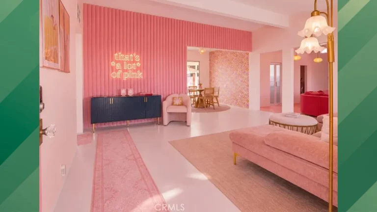 California home looks like Barbie Dream House.
