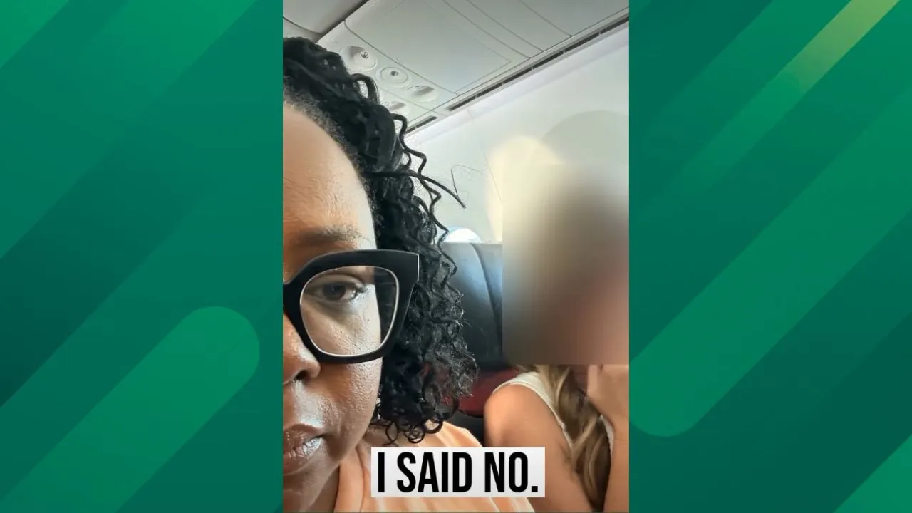 airplane seats.
