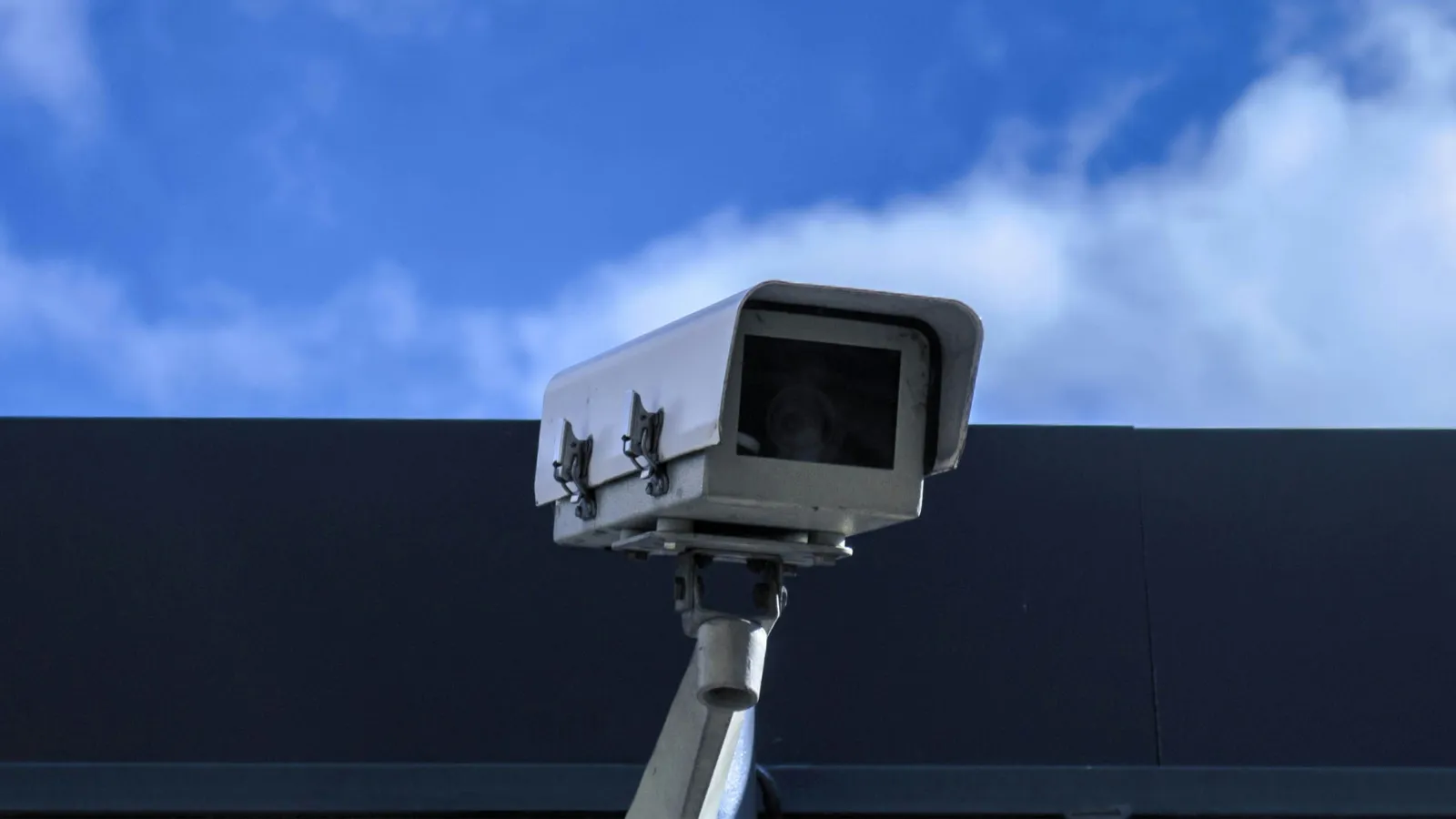 stock photo security camera.
